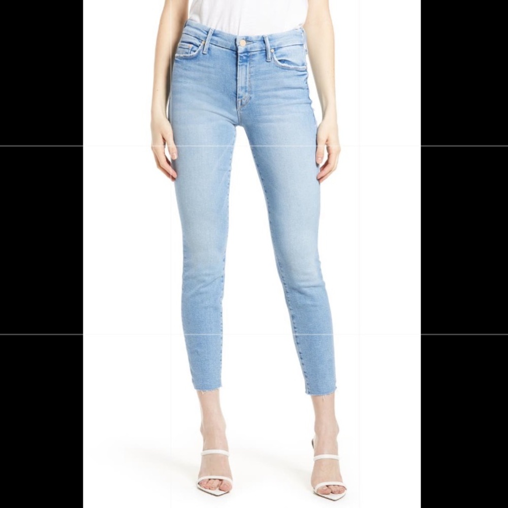 Mother light wash jeans